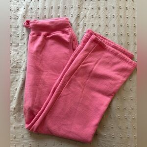 Pink sweatpants
